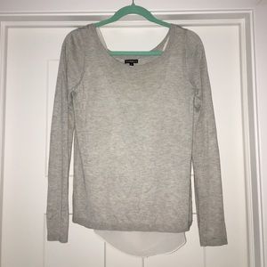 Long sleeve w/a tank top inside